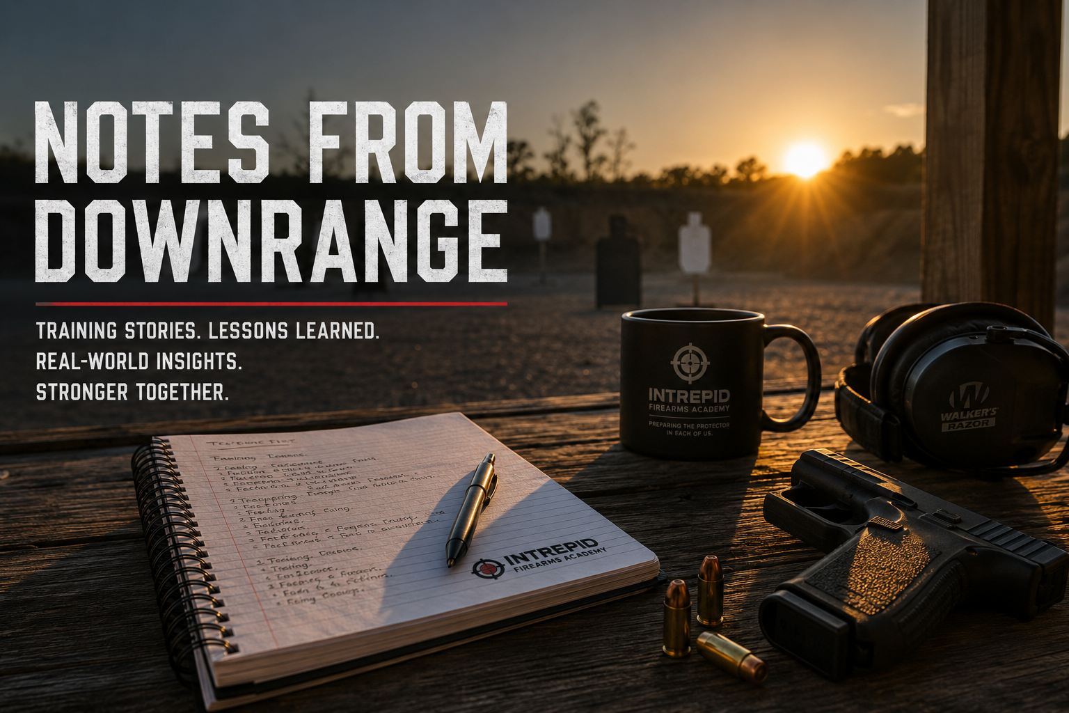 Notes from Downrange Hero Image